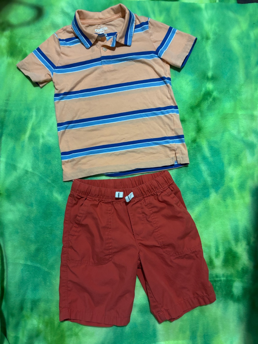 Carter's Rust Red Elastic Waist Shorts
